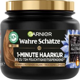 Wahre Schätze Haarmaske, Aktivkohle