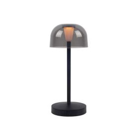 Akku-Tischleuchte Poppy black