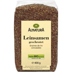 Bio Leinsamen geschrotet