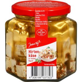 Hirtenkäse im Glas