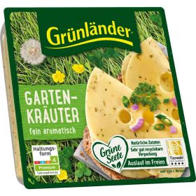 Käsescheiben Gartenkräuter