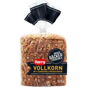 Vollkorn Brot mit Sonnenblumenkernen