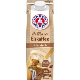 Eiskaffee, klassisch abgerundet mit Vanillegeschmack