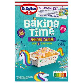 Backmischung Baking Time, Einhorn Zauber