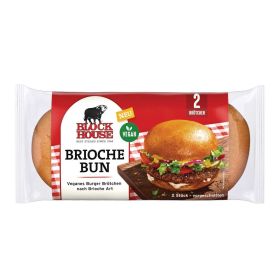 Veganes Burger Brötchen nach Brioche Art, 2 Stück