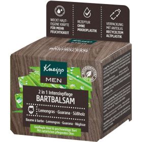 Bartbalsam Men 2in1 Intensivpflege, Lemongras-Guarana-Süßholz