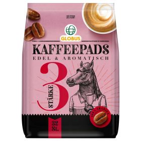 Kaffeepads Stärke 3, edel und aromatisch