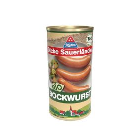 Bio Bockwurst, Dicke Sauerländer