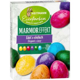 Eierfarben, Marmoreffekt, edel und einfach