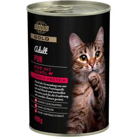 Katzen-Nassfutter mit Rind und Leinöl