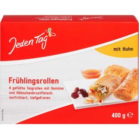 Frühlingsrollen mit Huhn, tiefgekühlt