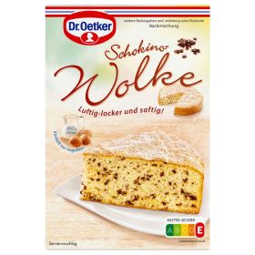 Backmischung Wolke, Schokino Kuchen