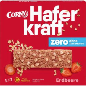 Müsliriegel Haferkraft zero, Erdbeere