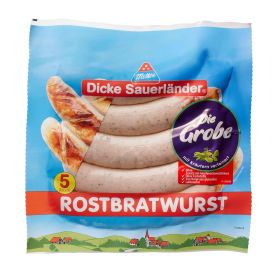Dicke Sauerländer Die Grobe Bratwurst