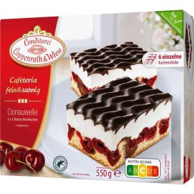 Blechkuchen "Cafeteria fein&sahnig", Donauwelle