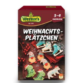 Backmischung für Weihnachtsplätzchen