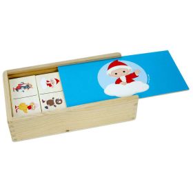Link zu  Holz Domino Sandmännchen