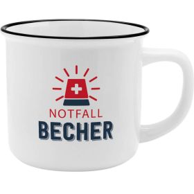 Tasse Becher Notfall