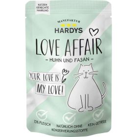 Katzen-Nassfutter Love Affair, Huhn/Fasan