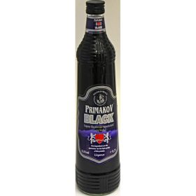 Primakov Black Schwarzer Wodka, 0,7 l