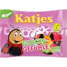 Fruchtgummi, Glücksgefühle, Vegan