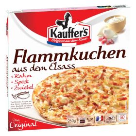 Flammkuchen aus dem Elsass, Original