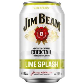 Bourbon Whisky & Lime Splash Mix 10%