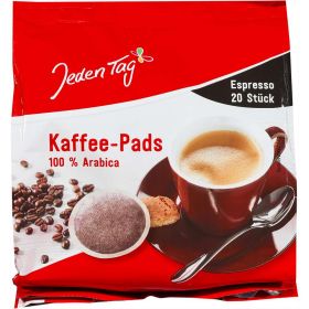 Kaffee Pads, Espresso