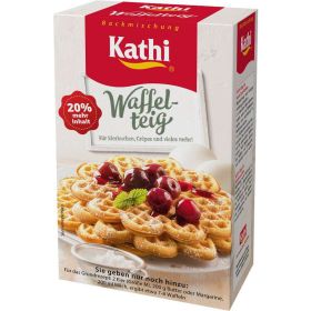 Backmischung, Waffelteig