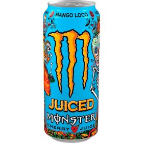 Energy Drink, Juiced Mango Loco