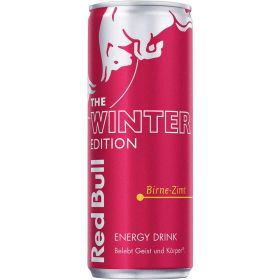 Energy Drink, Winter Edition, Birne Zimt