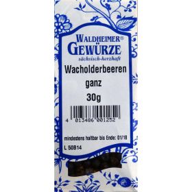 Wacholderbeeren, ganz