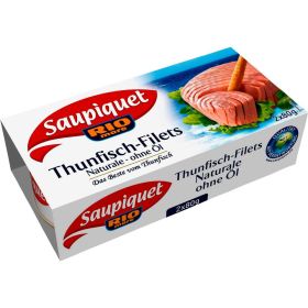 Thunfischfilets, Naturale ohne Öl