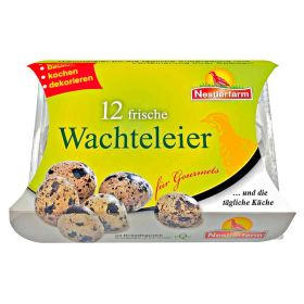 Frische Wachteleier