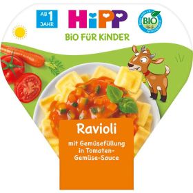 Kinder Schalenmenü, Ravioli Tomaten-Gemüse Sauce