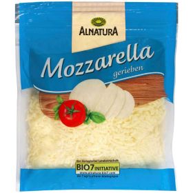 Bio-Mozzarella, gerieben 150g