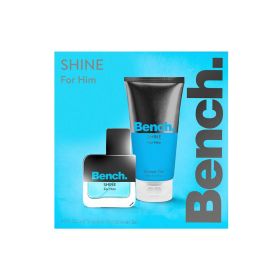 Geschenkset Shine Him, Eau de Toilette + Shower Gel