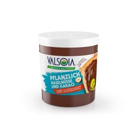 Val La Crema ohne Zuckerzusatz, Haselnüsse & Kakao Vegan