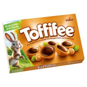 Haselnuss in Caramel mit Nougatcreme & Schokolade
