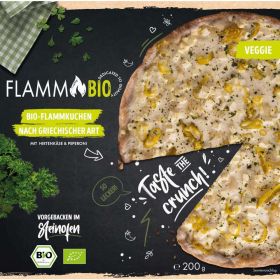 Bio Flammkuchen griechische Art, tiefgekühlt