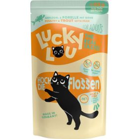 Katzen-Nassfutter, Geflügel & Forelle mit Birne