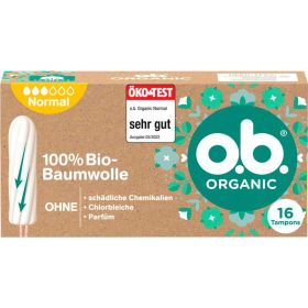 Tampons organic, Normal