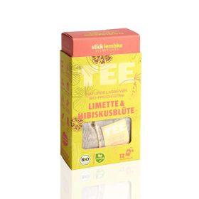 Bio Früchte-Tee Der Tee, Limette & Hibiskus