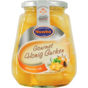 Link zu  Nowka Gourmet Honig-Gurken