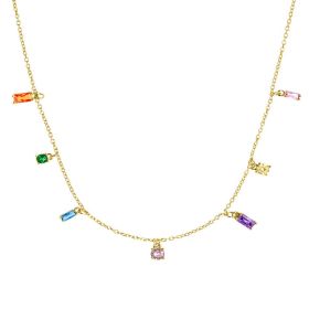 Link zu  Kette mit Anhänger aus Silber 925 mit Zirkonia