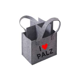 Filzflaschentasche I Love Pfalz