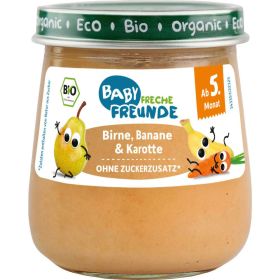 Link zu  Bio Früchte-Gläschen, Birne, Banane & Karotte