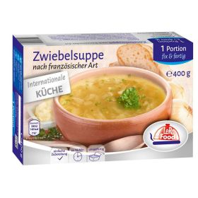 Zwiebelsuppe französische Art, tiefgekühlt