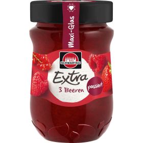 Konfitüre Extra 3 Beeren, passiert