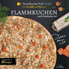 Flammkuchen nordische Art, tiefgekühlt